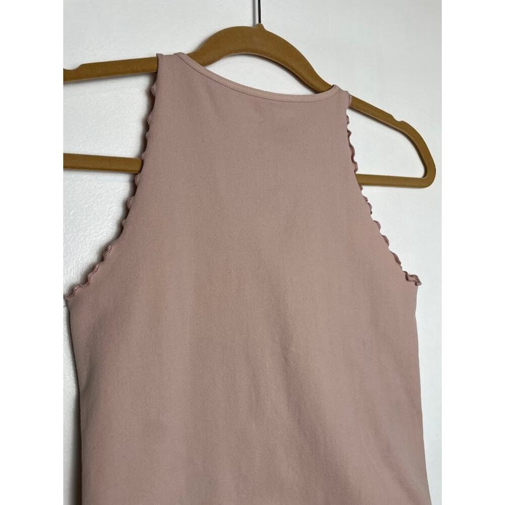 Intimately Free People Feels Right Ballet Pink Bodysuit Womens M/L Fitted Top - Picture 7 of 13